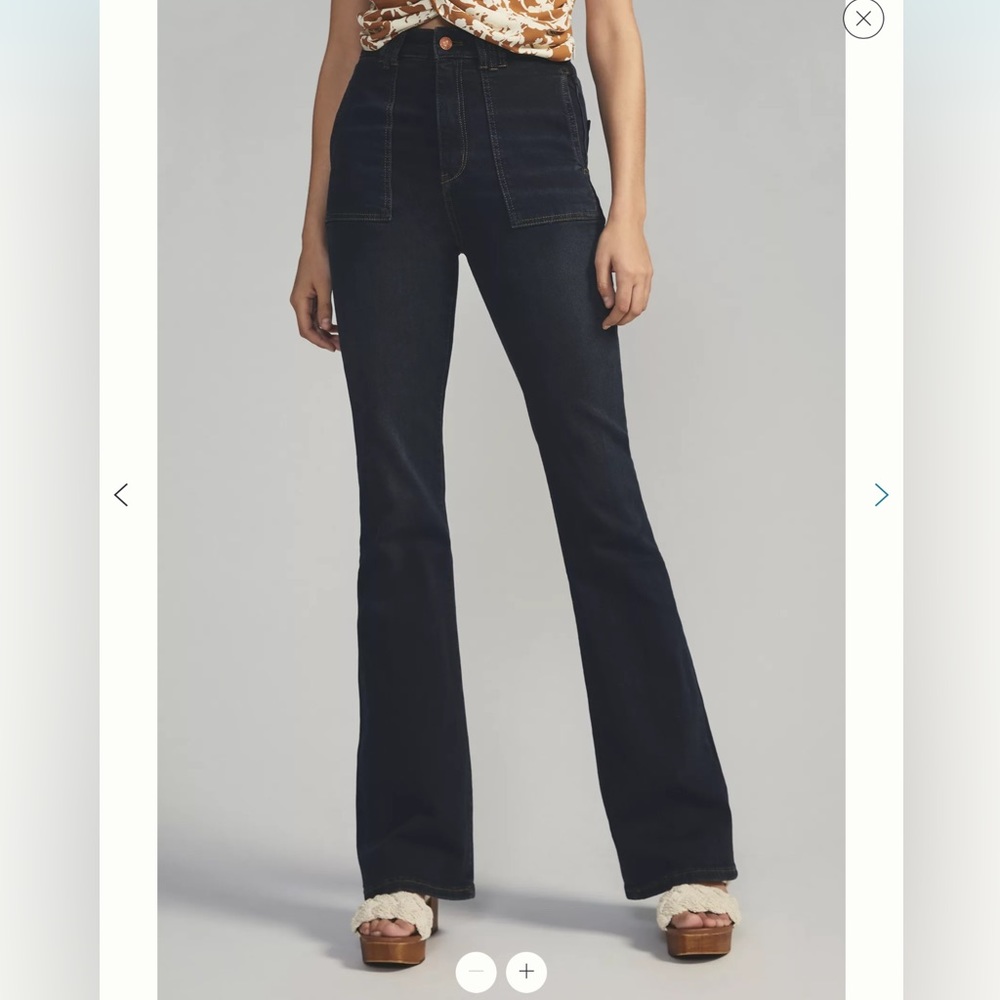 High rise jeans by Pilcro